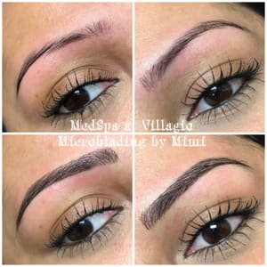 Eyebrow Tattoo result by MedSpa at Villagio in Katy, TX