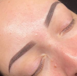 Eyebrow Tattoo result by Medusa in Crown Point, IN