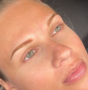 Eyebrow Tattoo result by Meek made it in Carthage, MO