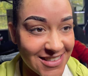 Eyebrow Tattoo result by Meek made it in Carthage, MO