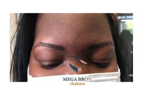 Eyebrow Tattoo result by Mega Brow Chateaux' in Kannapolis, NC