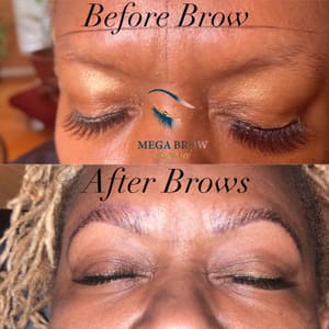 Eyebrow Tattoo result by Mega Brow Chateaux' in Kannapolis, NC