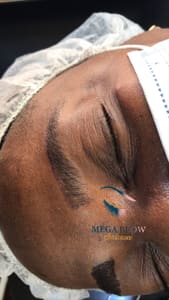 Eyebrow Tattoo result by Mega Brow Chateaux' in Kannapolis, NC