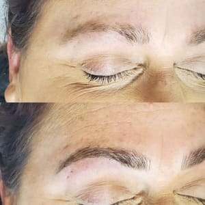 Eyebrow Tattoo result by Megan Danielle Skincare,LLC in Carmel, IN