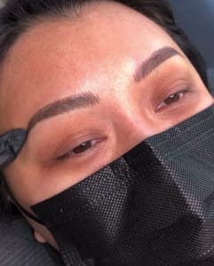 Eyebrow Tattoo result by Megan Davies Artistry in Salt Lake City, UT