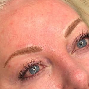 Eyebrow Tattoo result by Megan Davies Artistry in Salt Lake City, UT