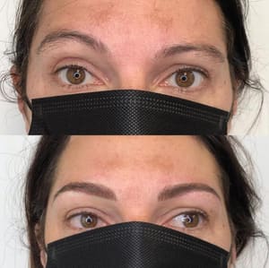 Eyebrow Tattoo result by Megan Davies Artistry in Salt Lake City, UT