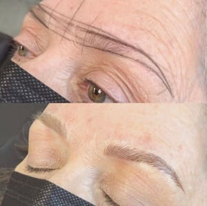Eyebrow Tattoo result by Megan Davies Artistry in Salt Lake City, UT