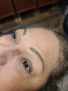 Eyebrow Tattoo result by Mele Wahine Permanent Cosmetics in Encinitas, CA