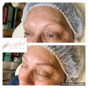 Eyebrow Tattoo result by Melissa Jarman in Clermont, FL