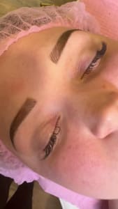 Eyebrow Tattoo result by Melissa Jarman in Clermont, FL