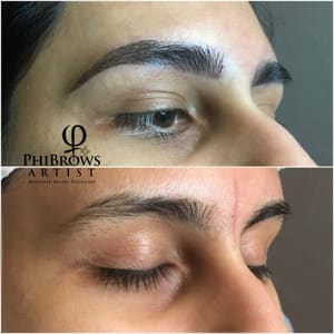 Eyebrow Tattoo result by Melo Beauty Co. in Albuquerque, NM