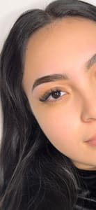 Eyebrow Tattoo result by Melo’s beauty studio Professional Makeup - PMU - Lashes - Brows in key west in Key West, FL