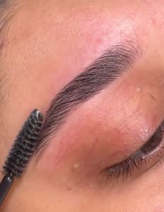 Eyebrow Tattoo result by Melrose Beauty in Vienna, VA