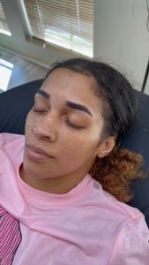 Eyebrow Tattoo result by Melz Ink Studio in Manassas, VA