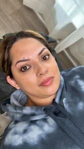 Eyebrow Tattoo result by Melz Ink Studio in Manassas, VA