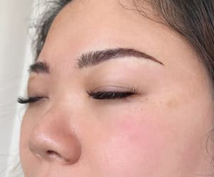 Eyebrow Tattoo result by Meow Beauty Lab in Santa Clara, CA