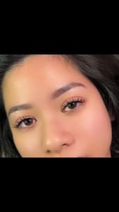 Eyebrow Tattoo result by Meow Beauty Lab in Santa Clara, CA