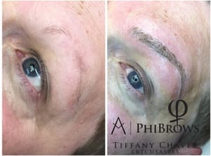 Eyebrow Tattoo result by Meraki Artistry Permanent Cosmetics in Wooster, OH