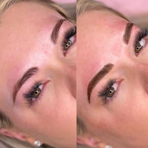 Eyebrow Tattoo result by Meraki Beauty Bar in Scottsdale, AZ