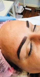Eyebrow Tattoo result by Mercy studio in Tampa, FL