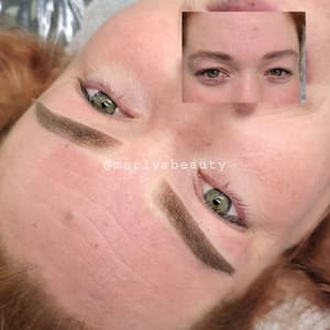 Eyebrow Tattoo result by Merlys Beauty in Miami, FL