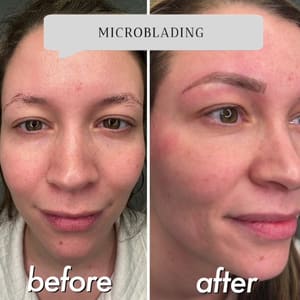 Eyebrow Tattoo result by Meryama Permanent Makeup in Wilmington, MA