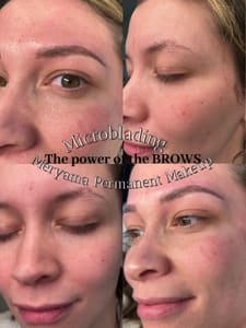 Eyebrow Tattoo result by Meryama Permanent Makeup in Wilmington, MA