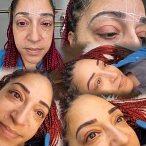Eyebrow Tattoo result by Meryama Permanent Makeup in Wilmington, MA