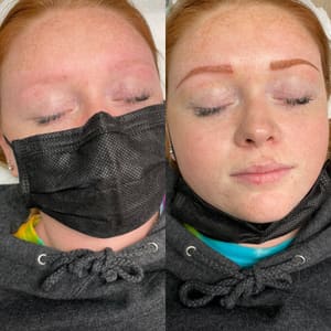 Eyebrow Tattoo result by MF Microblading in Randolph, MA