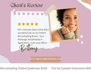 Eyebrow Tattoo result by MG's Serenity Lash & Brow Suite Centerville in Centerville, OH