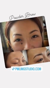 Eyebrow Tattoo result by MG Studio in Falls Church, VA