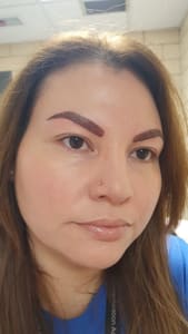 Eyebrow Tattoo result by MGE Salon Suites in Naperville, IL