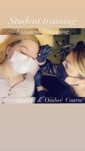 Eyebrow Tattoo result by MGE Salon Suites in Naperville, IL