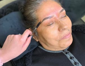 Eyebrow Tattoo result by Mia Aesthetics LLC in Granger, IN