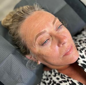 Eyebrow Tattoo result by Mia Aesthetics LLC in Granger, IN