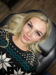 Eyebrow Tattoo result by Mia Aesthetics LLC in Granger, IN