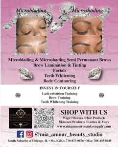 Eyebrow Tattoo result by Mia Amour Beauty Studio in Mokena, IL