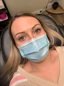 Eyebrow Tattoo result by Mia Fremolaro beauty & brow in Newington, CT