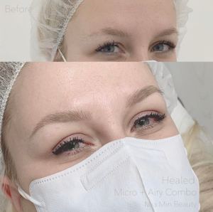 Eyebrow Tattoo result by Mia Min Beauty in New York, NY