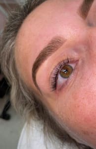 Eyebrow Tattoo result by MiBella Glam Studio in Warminster, PA