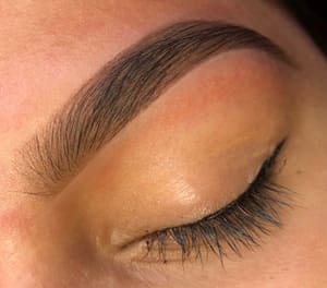 Eyebrow Tattoo result by Micar Lashes And Microblading in Framingham, MA