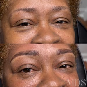 Eyebrow Tattoo result by Michel Design Studio | Microblading in Macon, GA