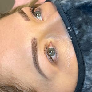 Eyebrow Tattoo result by Michele Strom Image Consulting & Microblading in Omaha, NE