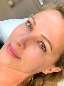 Eyebrow Tattoo result by Michele Strom Image Consulting & Microblading in Omaha, NE