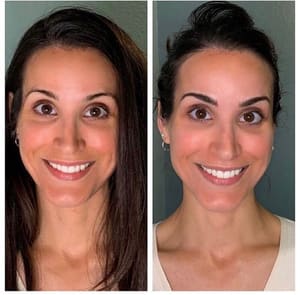 Eyebrow Tattoo result by Michelle Bastunas in Sacramento, CA