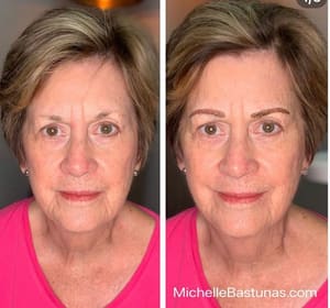 Eyebrow Tattoo result by Michelle Bastunas in Sacramento, CA