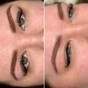 Eyebrow Tattoo result by Michelle Damiano Permanent Makeup Artistry in Liverpool, NY