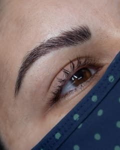 Eyebrow Tattoo result by Michelle Landis Cosmetics in San Luis Obispo, CA