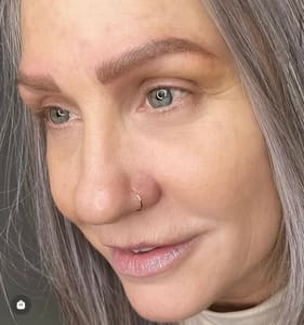 Eyebrow Tattoo result by Michelle Marie Microblading in Walnut Creek, CA